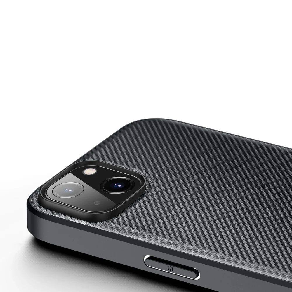 Dux Ducis Fino case cover nylon covered iPhone 14 Plus blackeng