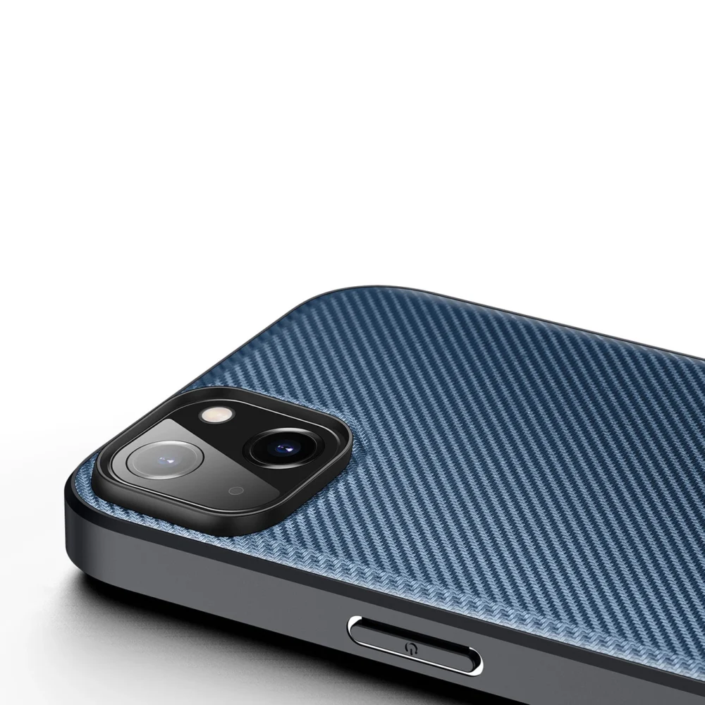 Dux Ducis Fino case cover iPhone 14 Plus blue nyloneng