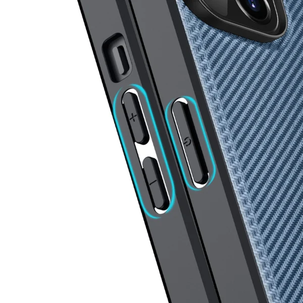 Dux Ducis Fino case cover iPhone 14 Plus blue nyloneng