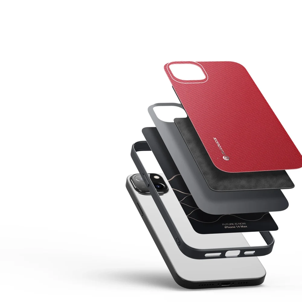 Dux Ducis Fino case cover made of nylon for iPhone 14 Plus redeng