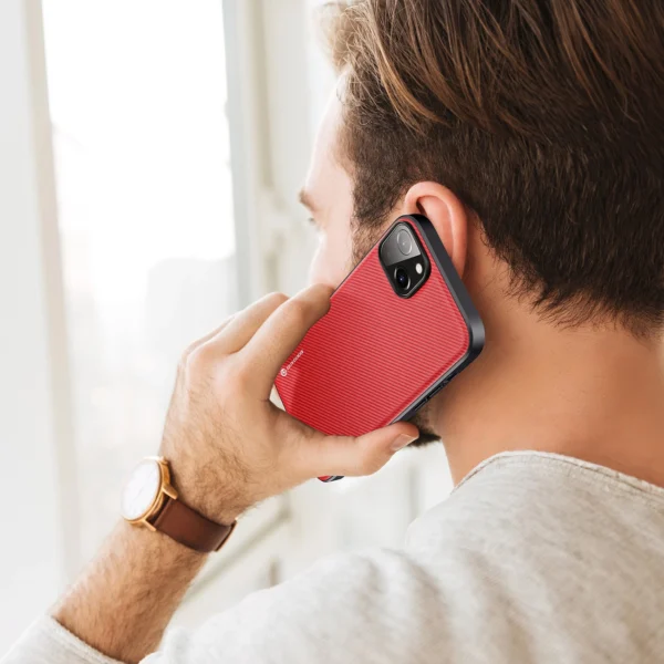 Dux Ducis Fino case cover made of nylon for iPhone 14 Plus redeng