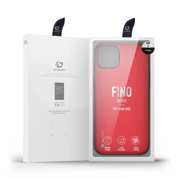 Dux Ducis Fino case cover made of nylon for iPhone 14 Plus redeng