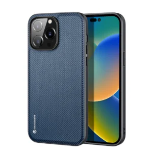 Dux Ducis Fino case cover iPhone 14 Pro Max blue nyloneng