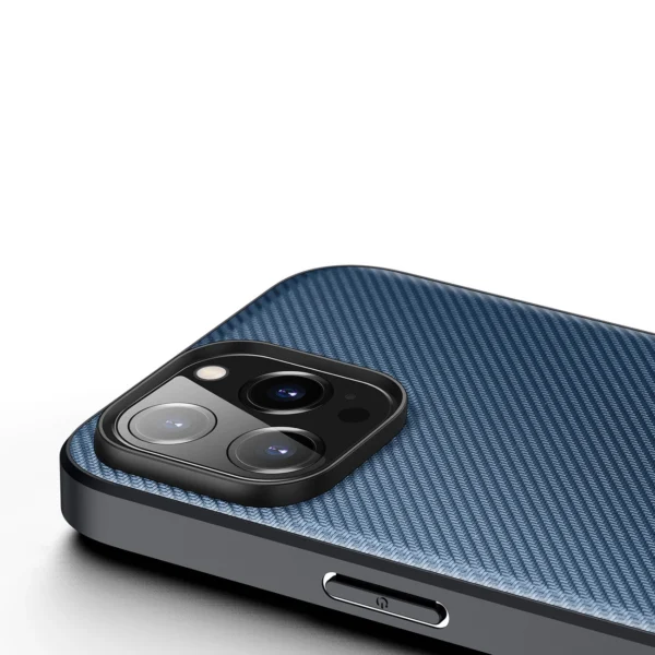 Dux Ducis Fino case cover iPhone 14 Pro Max blue nyloneng
