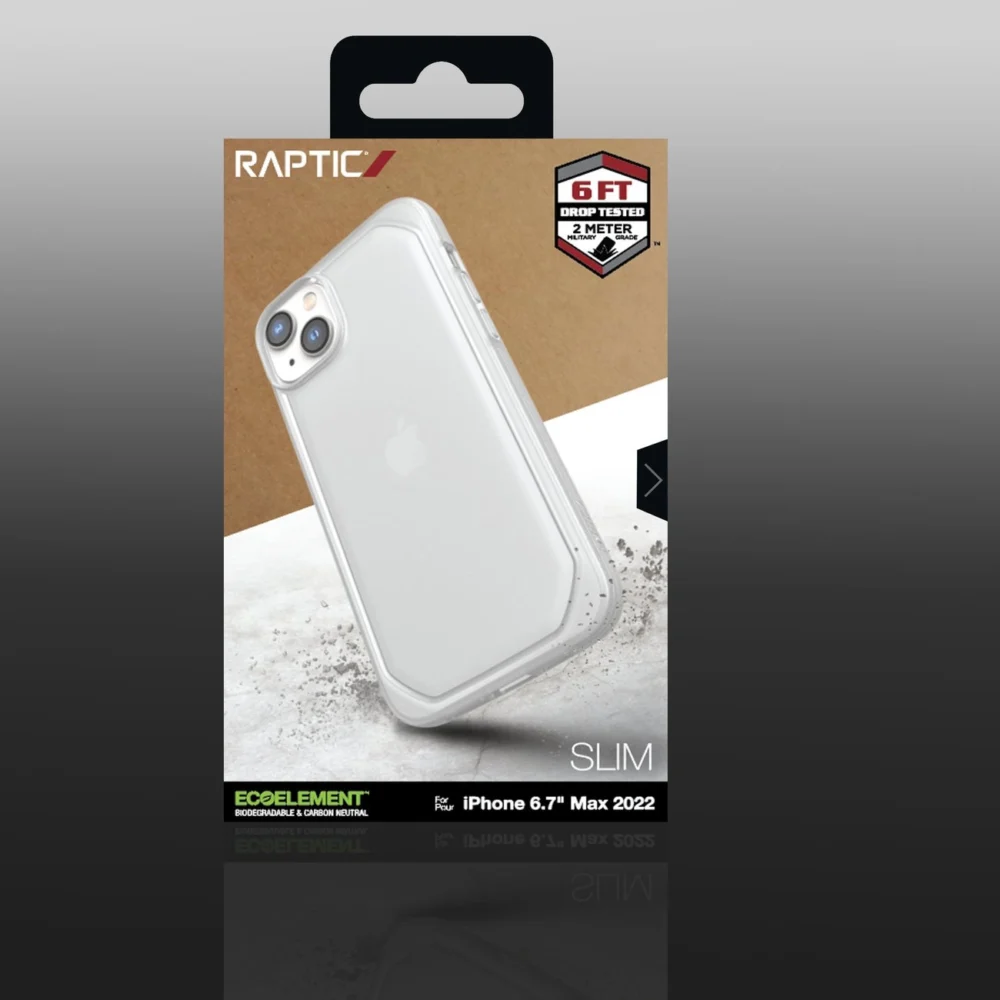Raptic X-Doria Slim Case iPhone 14 Plus back cover cleareng