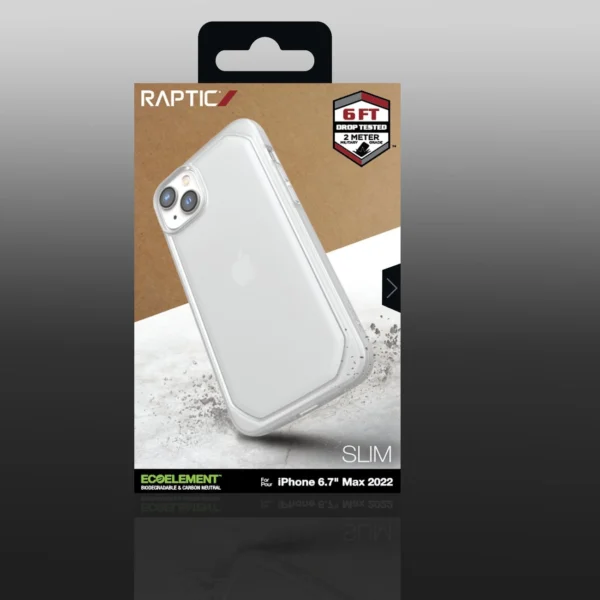 Raptic X-Doria Slim Case iPhone 14 Plus back cover cleareng