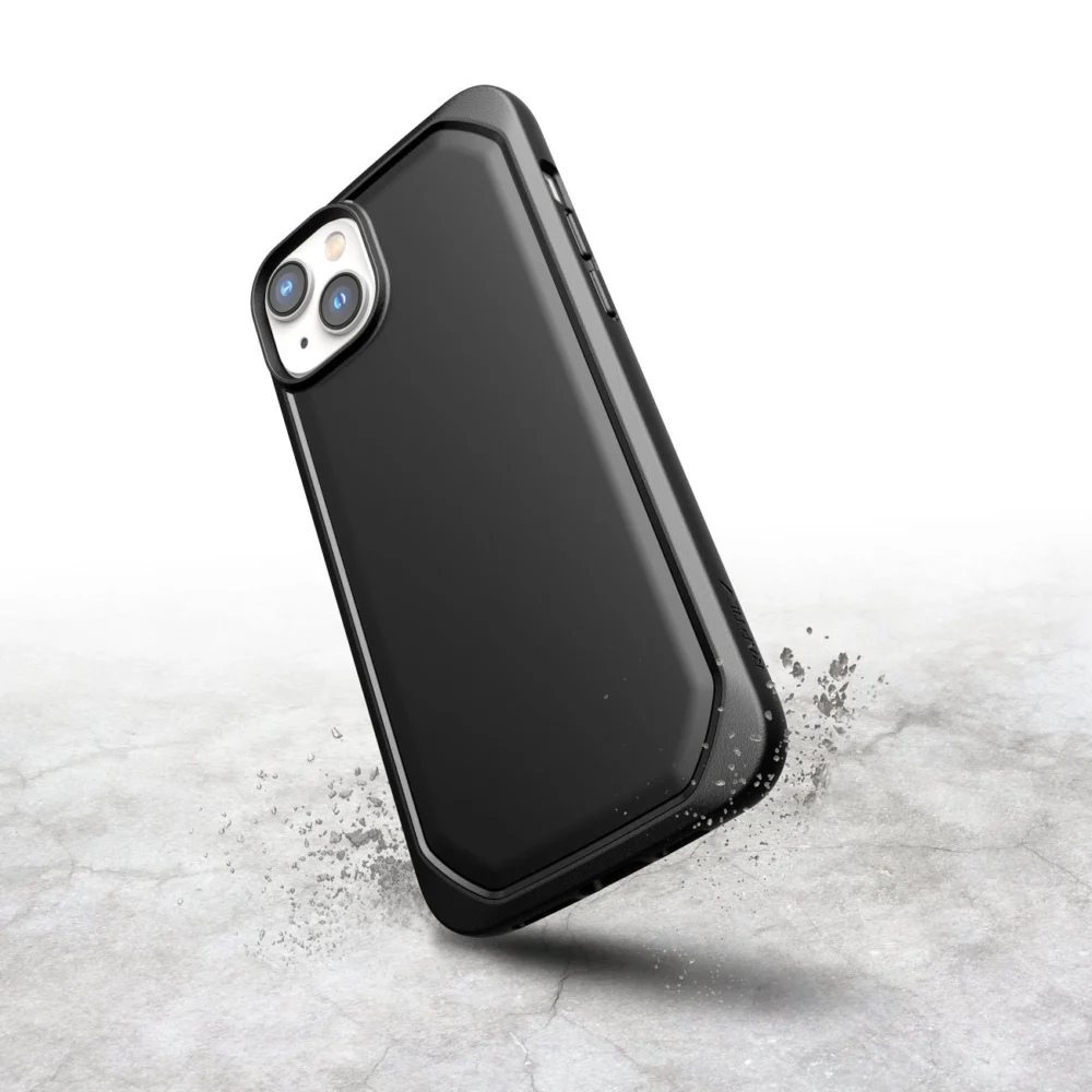Raptic X-Doria Slim Case iPhone 14 Plus back cover blackeng