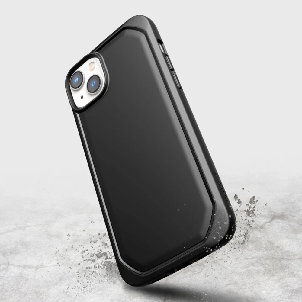 Raptic X-Doria Slim Case iPhone 14 Plus back cover blackeng