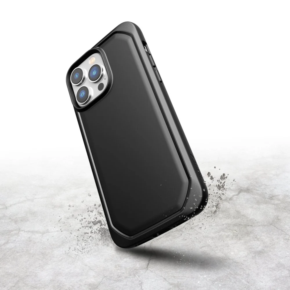 Raptic X-Doria Slim Case iPhone 14 Pro Max back cover blackeng