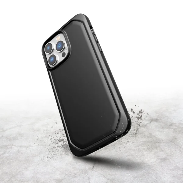 Raptic X-Doria Slim Case iPhone 14 Pro Max back cover blackeng