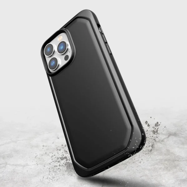 Raptic X-Doria Slim Case iPhone 14 Pro Max back cover blackeng