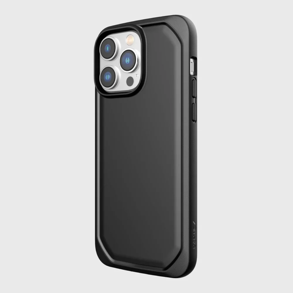 Raptic X-Doria Slim Case iPhone 14 Pro Max back cover blackeng