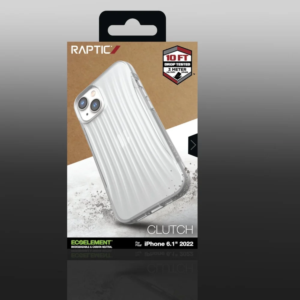 Raptic X-Doria Clutch Case iPhone 14 back cover cleareng