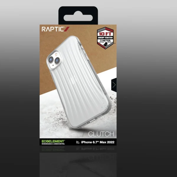 Raptic X-Doria Clutch Case iPhone 14 Plus back cover transparenteng