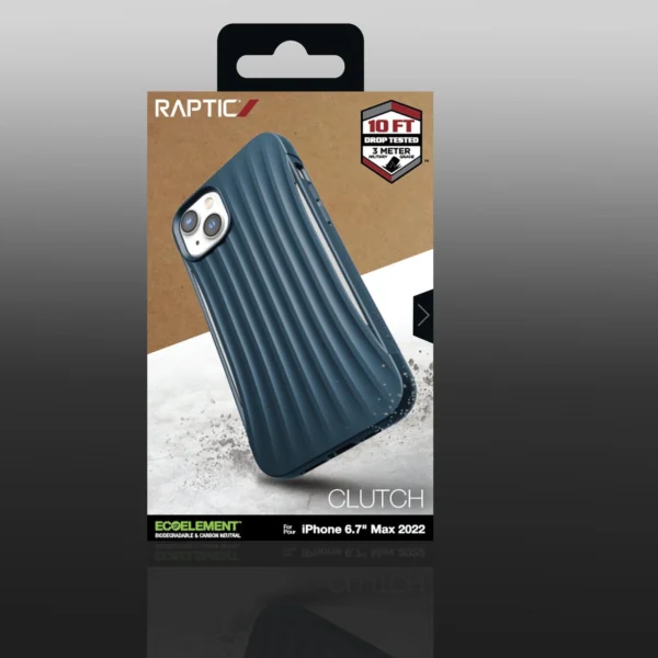 Raptic X-Doria Clutch Case iPhone 14 Plus back cover blueeng