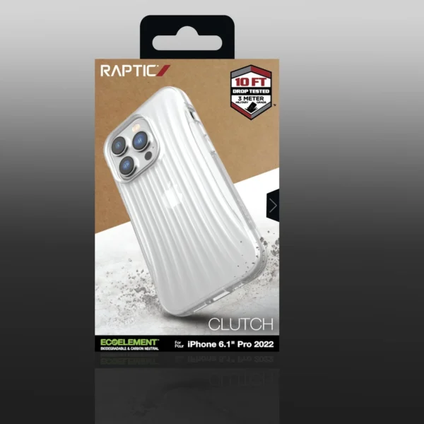 Raptic X-Doria Clutch Case iPhone 14 Pro back cover transparenteng