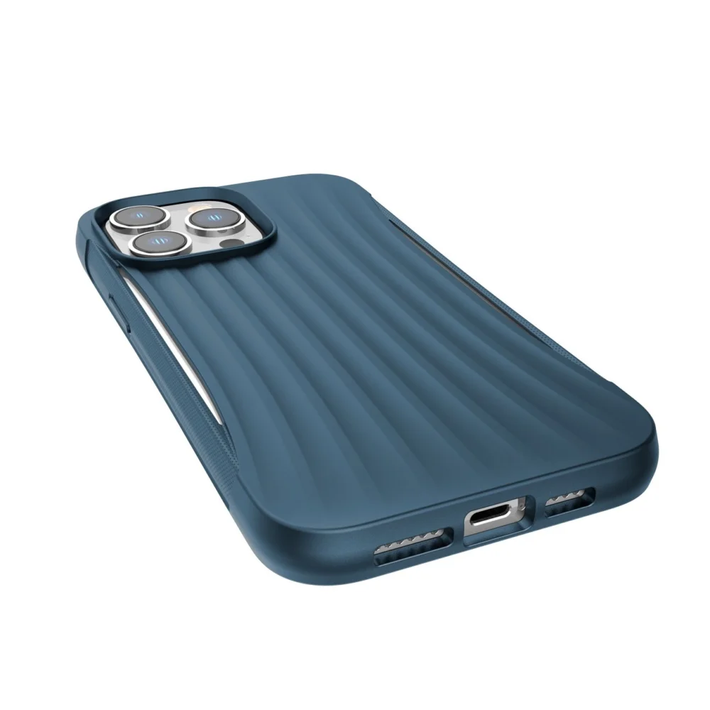 Raptic X-Doria Clutch Case iPhone 14 Pro back cover blueeng