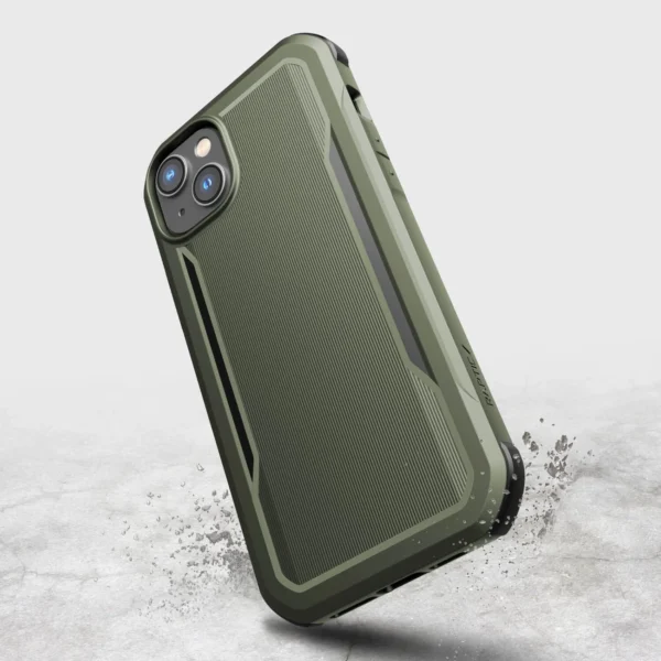 Raptic X-Doria Fort Case iPhone 14 with MagSafe armored cover greeneng