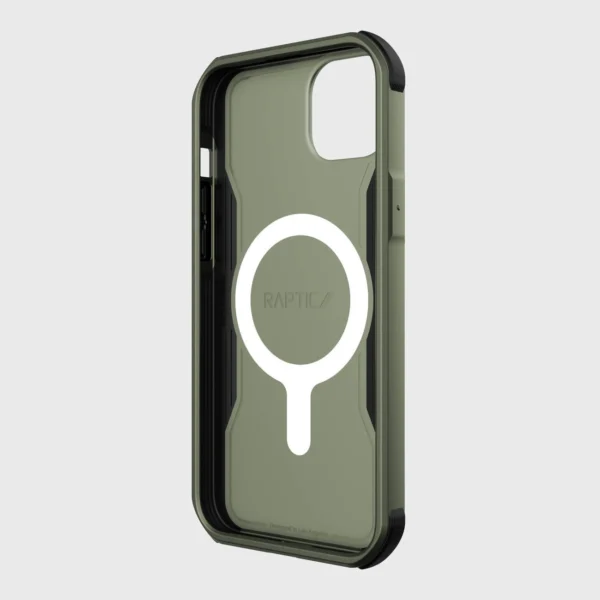 Raptic X-Doria Fort Case iPhone 14 with MagSafe armored cover greeneng