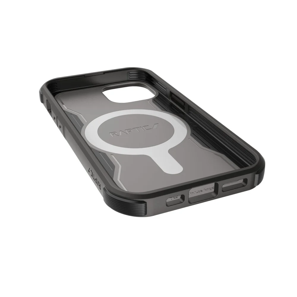 Raptic X-Doria Fort Case iPhone 14 case with MagSafe armored cover blackeng