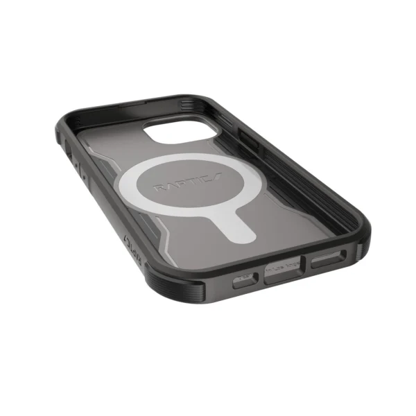 Raptic X-Doria Fort Case iPhone 14 case with MagSafe armored cover blackeng
