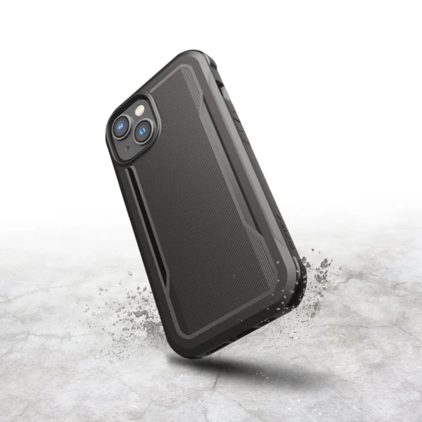 Raptic X-Doria Fort Case iPhone 14 case with MagSafe armored cover blackeng