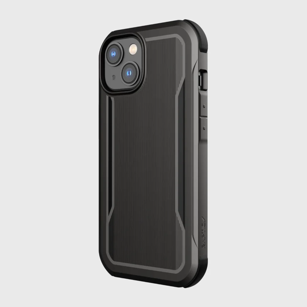 Raptic X-Doria Fort Case iPhone 14 case with MagSafe armored cover blackeng