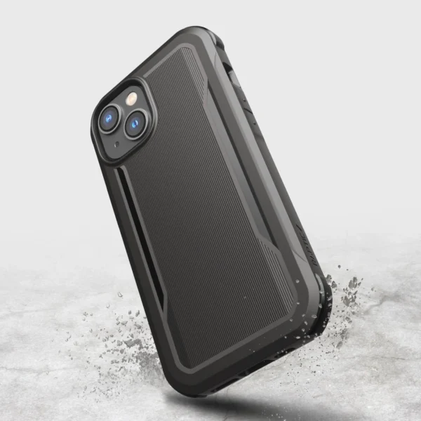 Raptic X-Doria Fort Case iPhone 14 case with MagSafe armored cover blackeng