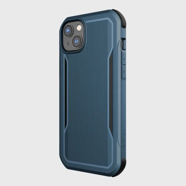 Raptic X-Doria Fort Case iPhone 14 with MagSafe armored blue covereng