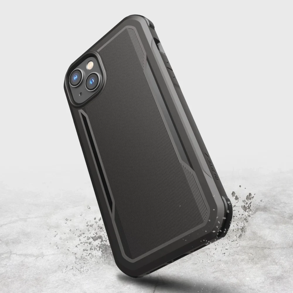 Raptic X-Doria Fort Case iPhone 14 Plus with MagSafe armored cover blackeng
