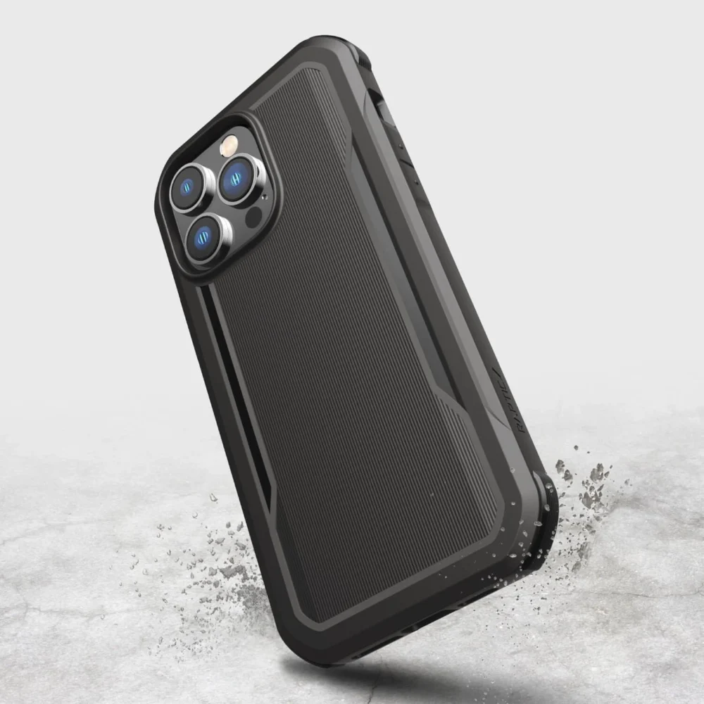 Raptic X-Doria Fort Case iPhone 14 Pro with MagSafe armored cover blackeng