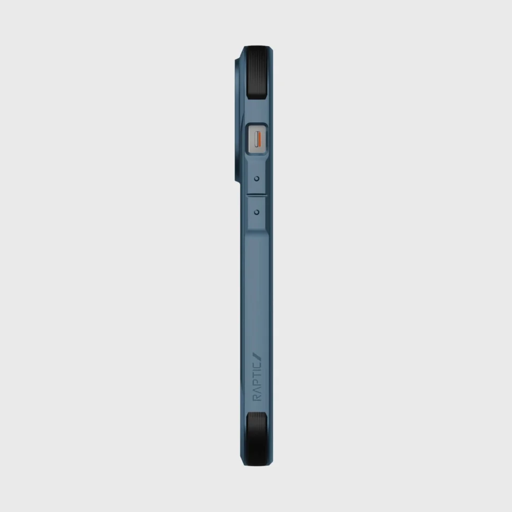 Raptic X-Doria Fort Case iPhone 14 Pro with MagSafe armored blue covereng