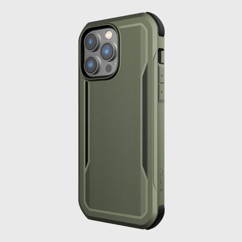 Raptic X-Doria Fort Case iPhone 14 Pro Max with MagSafe armored cover greeneng