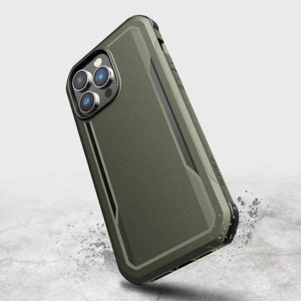 Raptic X-Doria Fort Case iPhone 14 Pro Max with MagSafe armored cover greeneng