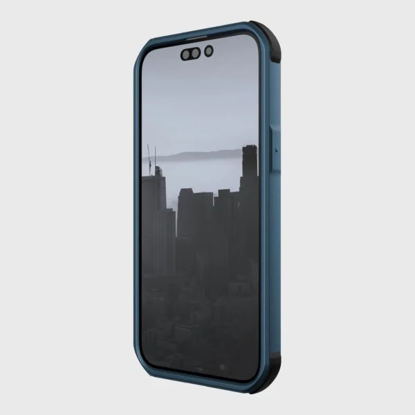 Raptic X-Doria Fort Case iPhone 14 Pro Max with MagSafe armored blue covereng