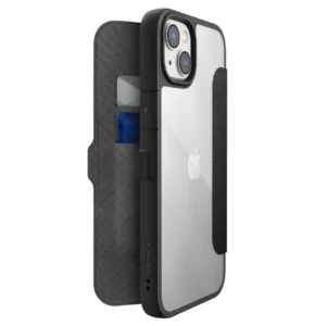 Raptic X-Doria Urban Folio Case iPhone 14 Plus flip cover blackeng