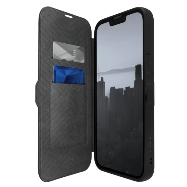 Raptic X-Doria Urban Folio Case iPhone 14 Plus flip cover blackeng