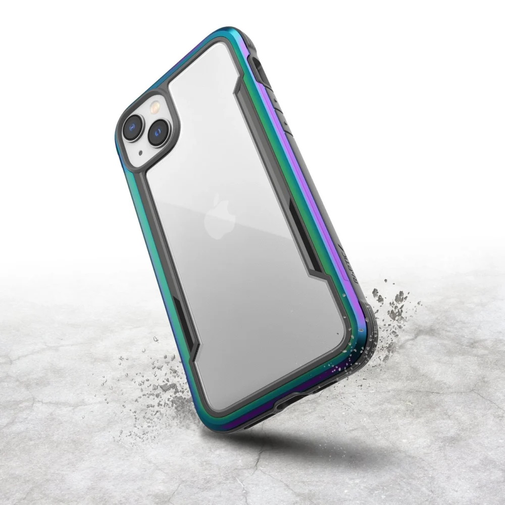 Raptic X-Doria Shield Case for iPhone 14 Plus opal covereng