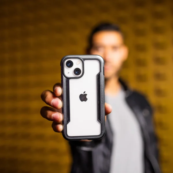 Raptic X-Doria Shield Case iPhone 14 Plus armored cover blueeng