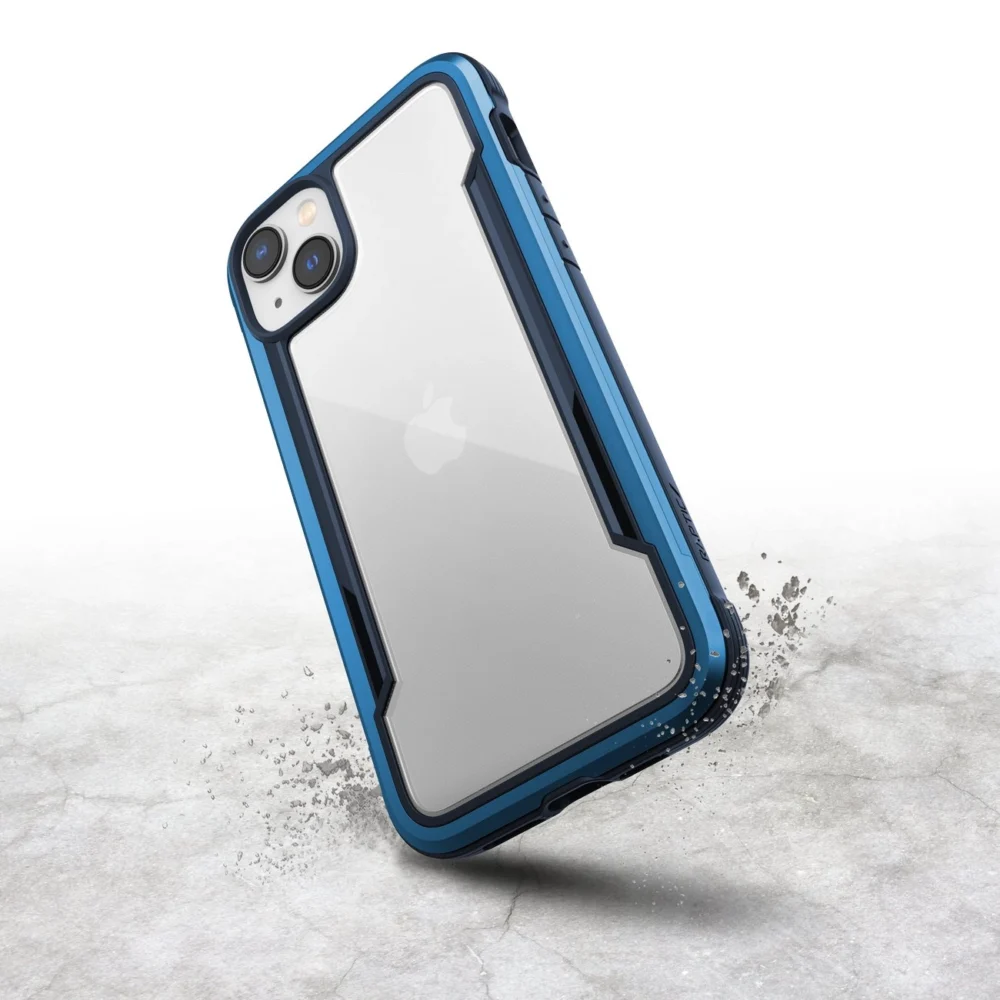 Raptic X-Doria Shield Case iPhone 14 Plus armored cover blueeng