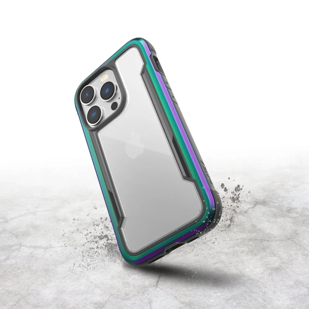 Raptic X-Doria Shield Case iPhone 14 Pro armored opal covereng