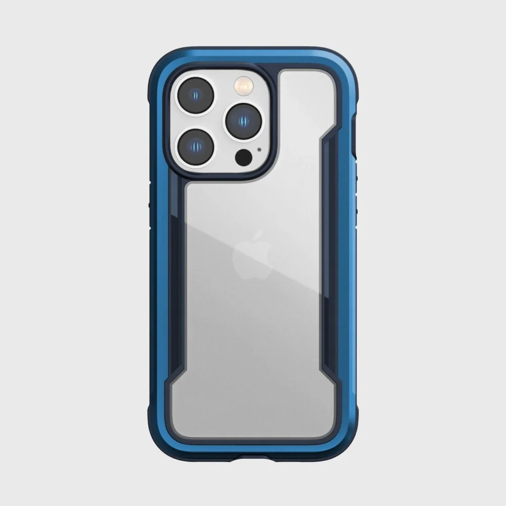 Raptic X-Doria Shield Case iPhone 14 Pro armored cover blueeng