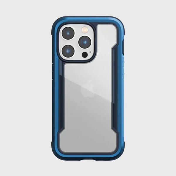Raptic X-Doria Shield Case iPhone 14 Pro armored cover blueeng