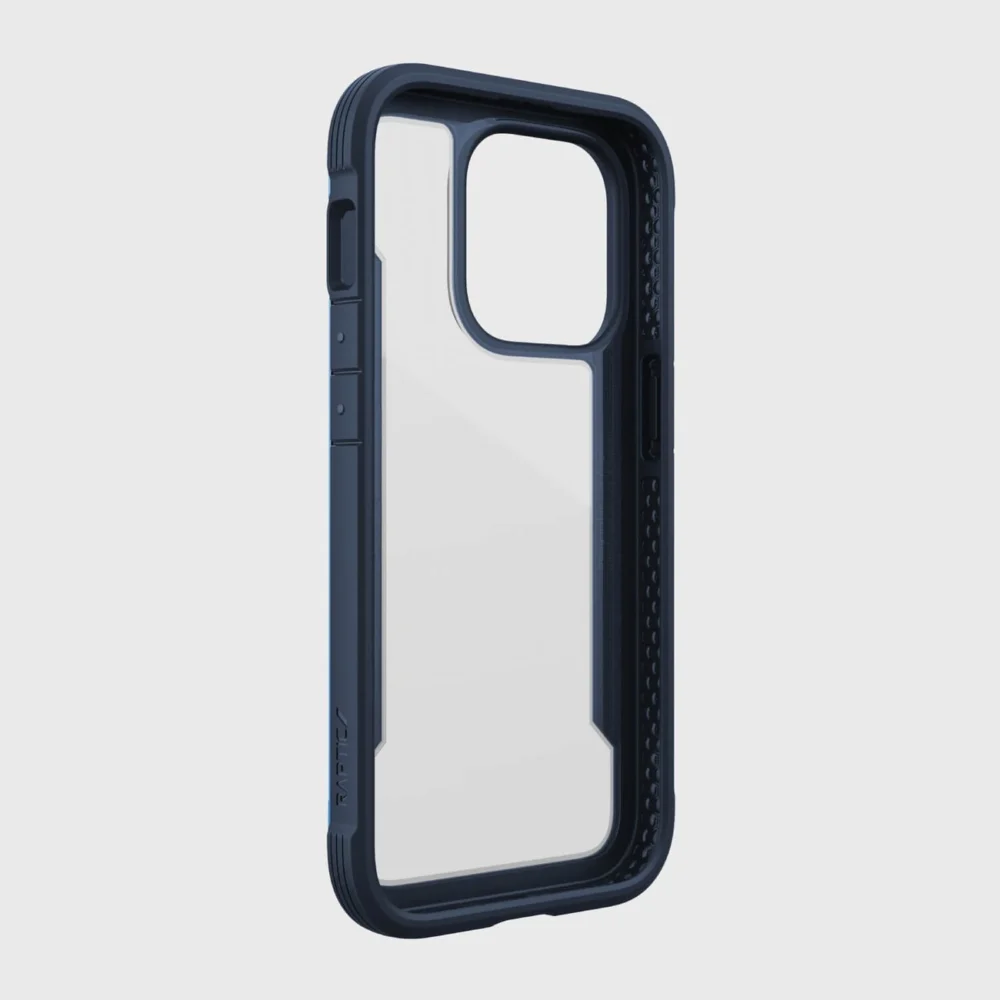 Raptic X-Doria Shield Case iPhone 14 Pro armored cover blueeng