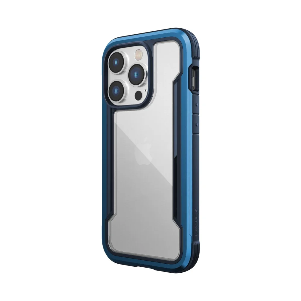 Raptic X-Doria Shield Case iPhone 14 Pro armored cover blueeng