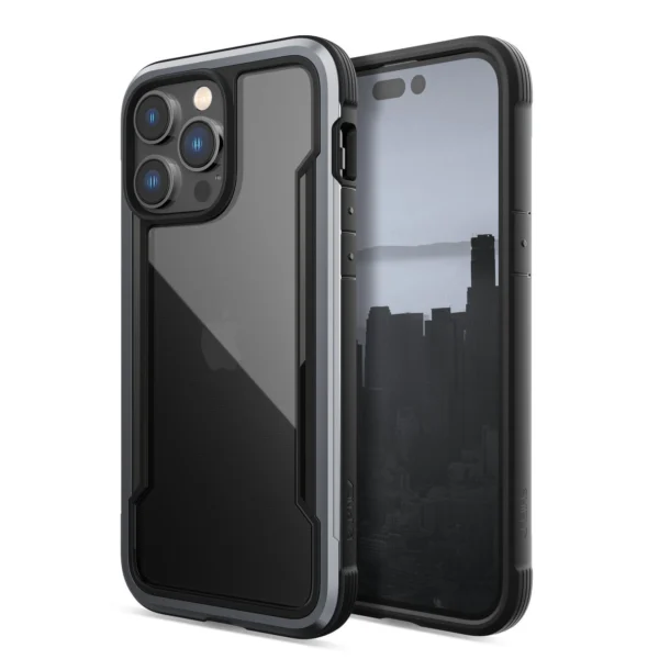 Raptic X-Doria Shield Case iPhone 14 Pro Max armored cover blackeng