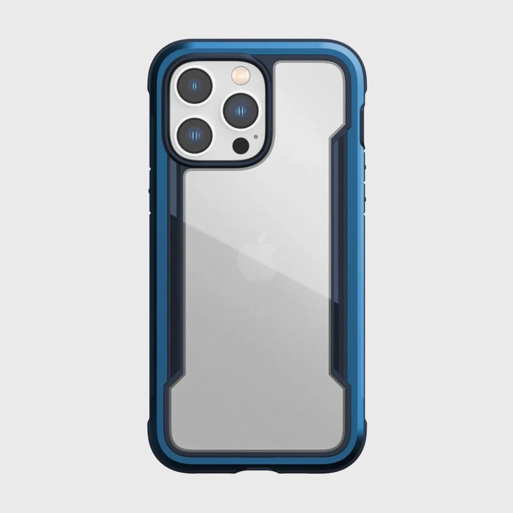 Raptic X-Doria Shield Case iPhone 14 Pro Max armored cover blueeng