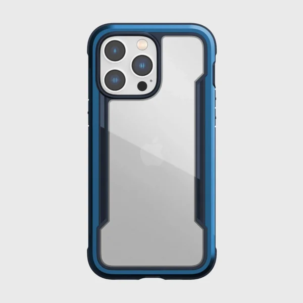 Raptic X-Doria Shield Case iPhone 14 Pro Max armored cover blueeng