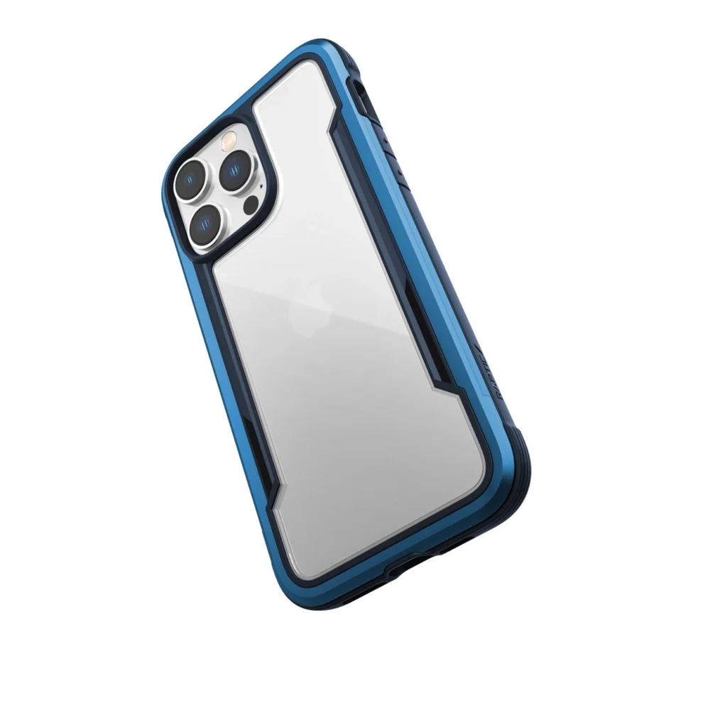 Raptic X-Doria Shield Case iPhone 14 Pro Max armored cover blueeng