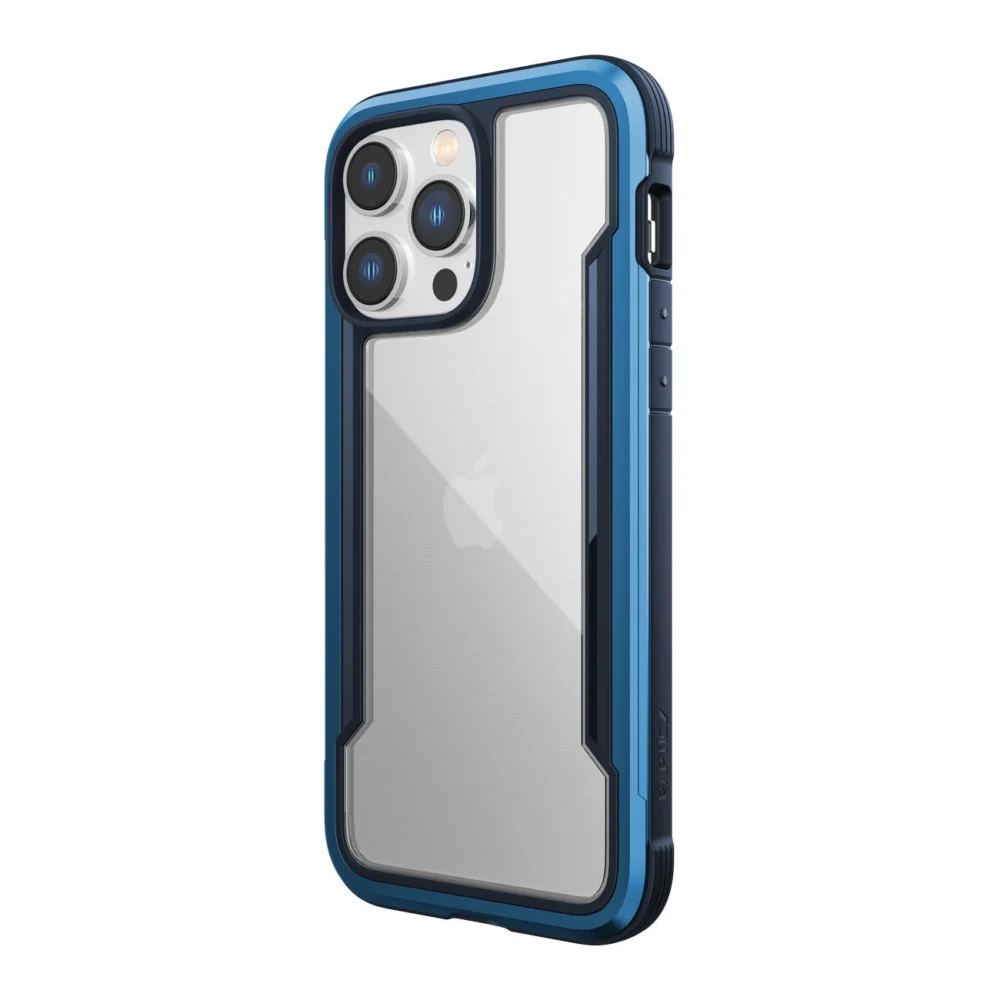 Raptic X-Doria Shield Case iPhone 14 Pro Max armored cover blueeng